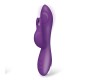 Action No. Eleven Vibrator with Bunny, G-Spot and Pulse Function Magnetic USB Silicone