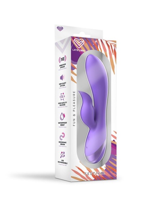 Festival Vibe Engar USB Purple