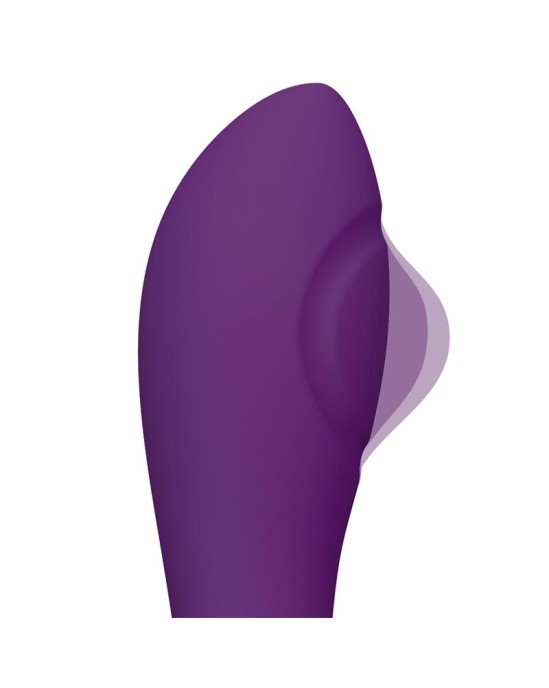 Action No. Eleven Vibrator with Bunny, G-Spot and Pulse Function Magnetic USB Silicone