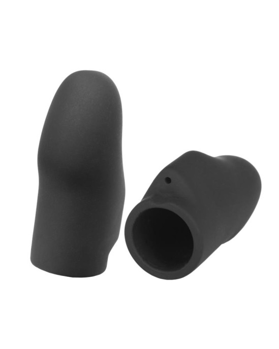 Electrastim Explorer Silicone Noir Finger Sleeves