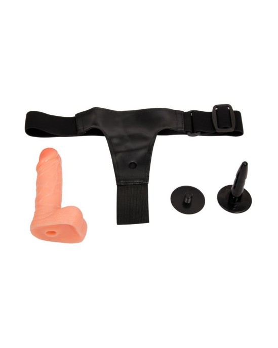 Baile Strap-On with Dildo Realistic Flesh 15 cm