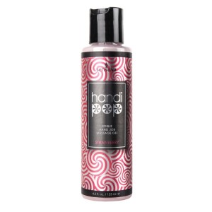 Sensuva Handipop Hand Job Massage Gel Strawberry 125 ml