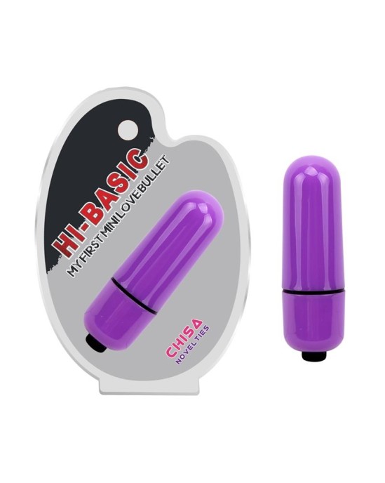 Chisa Vibrating Bullet Hi-Basic 5,8 x 1,8 cm violets