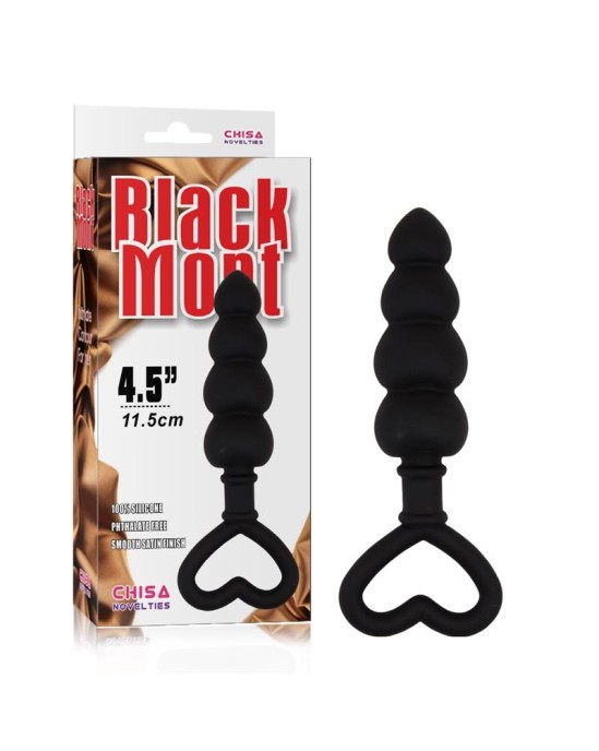 Chisa Beaded Luv Probe 15,6 x 3,4 cm Silikona Melns