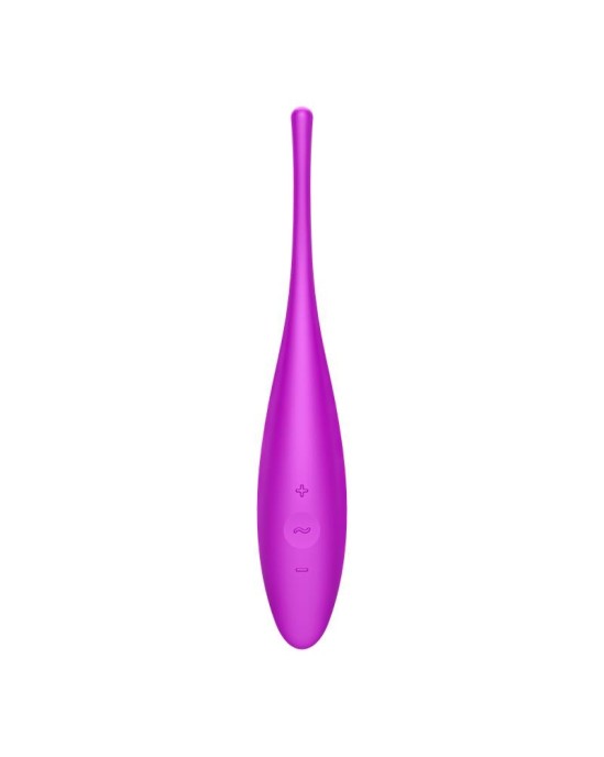 Satisfyer Вращающийся стимулятор Twirling Joy с приложением Fuchsia