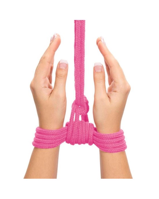 Lovetoy Bondage Rope Soft Pink