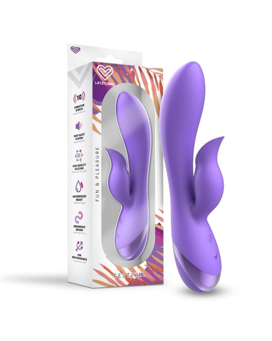 Festival Vibe Engar USB Purple