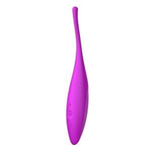 Satisfyer Twirling Joy rotējošs stimulators ar APP Fuchsia