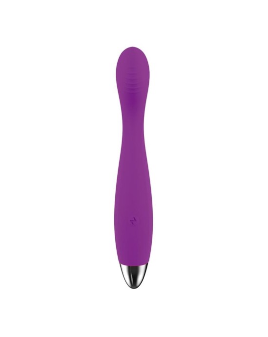 Action Nr. Desmit G-Spot Hyper-Flexible Vibe Magnetic USB silikona