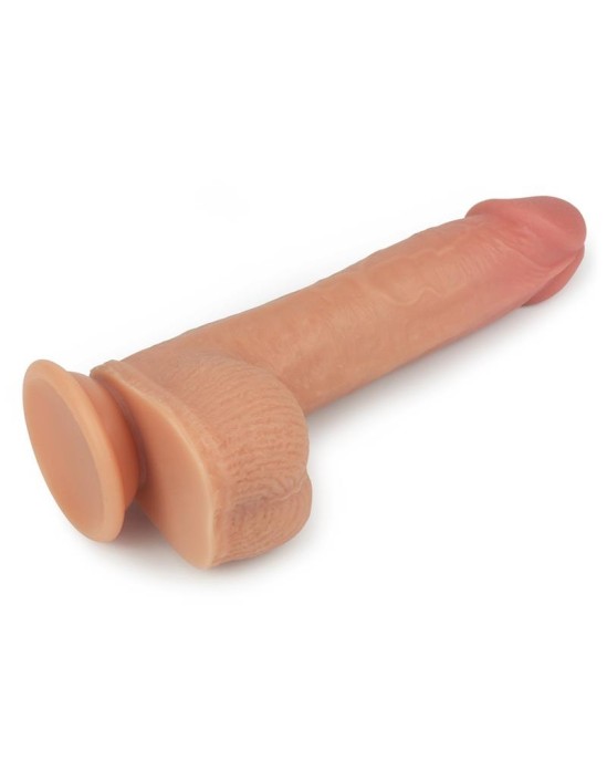 Lovetoy Dildo Nature Cock with Vibration and Rotation Anthony Flesh