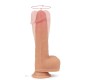 Lovetoy Dildo Nature Cock with Vibration and Rotation Anthony Flesh