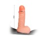 Baile Strap-On ar Dildo Realistic Flesh 15 cm