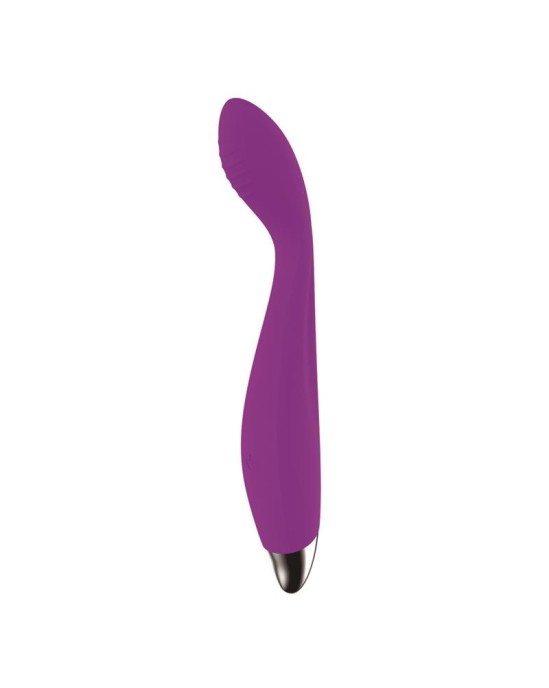 Action Nr. Desmit G-Spot Hyper-Flexible Vibe Magnetic USB silikona