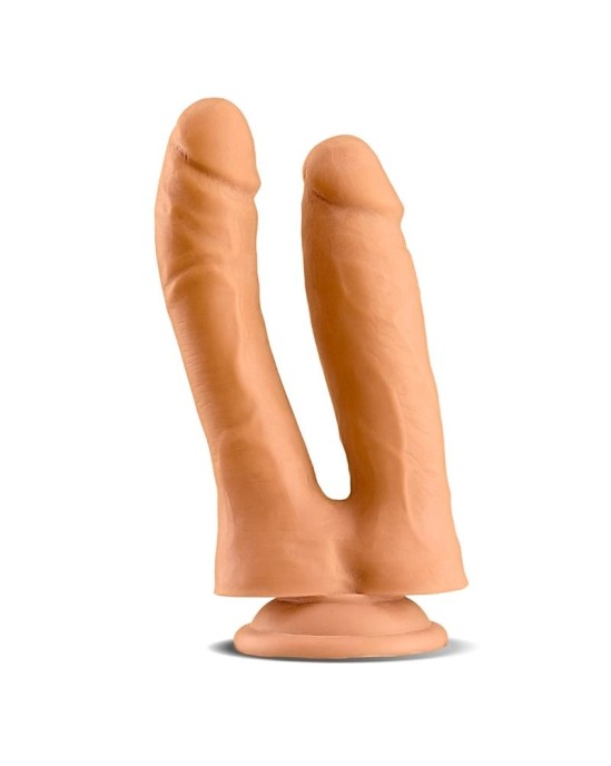 Max & Co Twin Double Realistic Dildo 7.1 Flesh