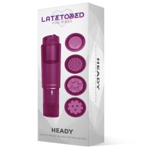 Latetobed Heady Stimulator Multi-Head Purple