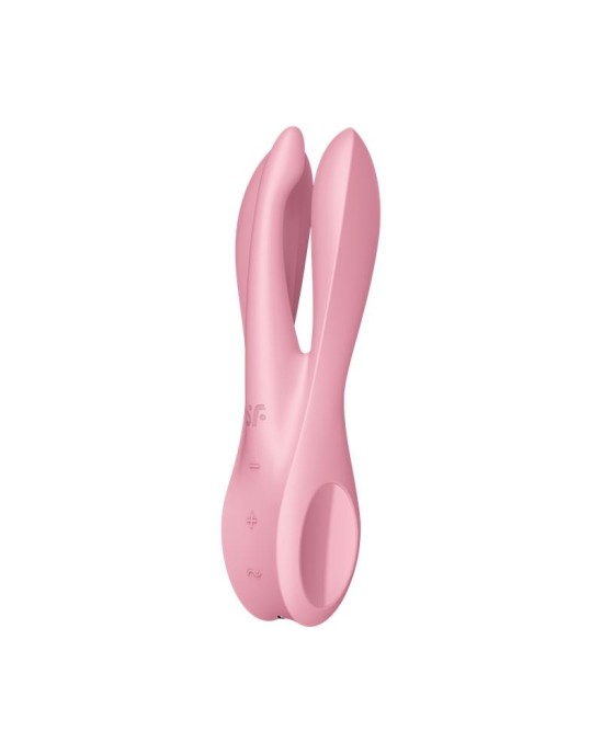 Satisfyer Vibe Threesome 1 Rozā