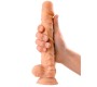 Max & Co Clint Realistic Dildo with Testicles Flesh 9.5