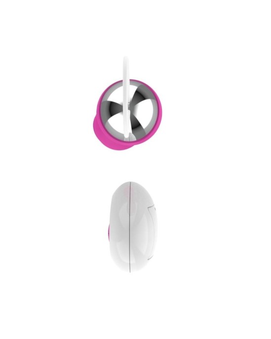 A-Gusto Vibrating Egg with Remote Control USB Pink