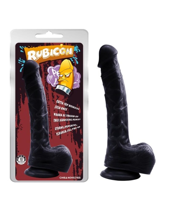 Chisa Dildo Leviathan 25 x 4.5 cm Black