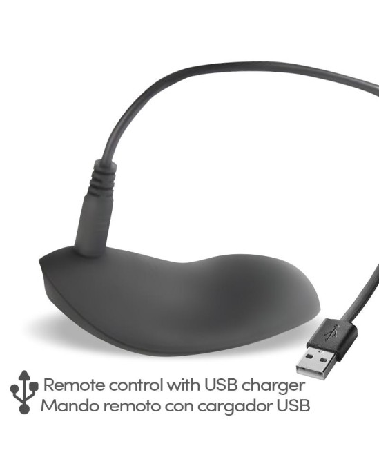 Tardenoche Bliss Vibrating Biksītes USB tālvadības pults USB silikons