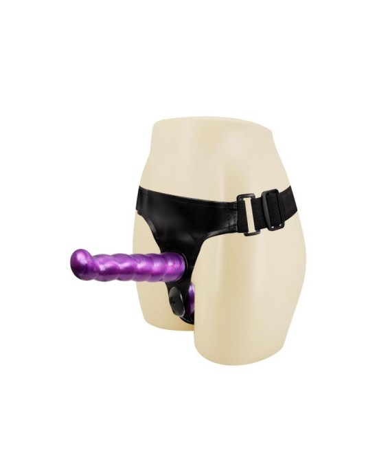 Baile Double Penetration Strap-On Purple