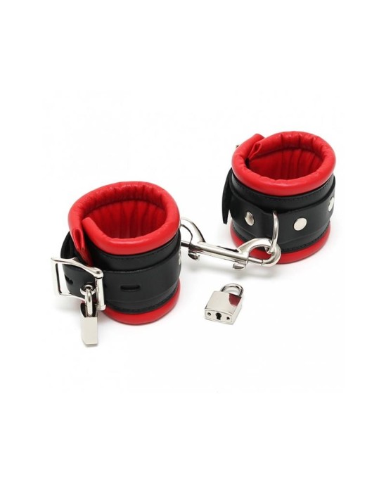 Bondage Play Hand Cuffs LUX 7 CM with Padlocks