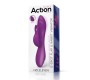 Action No. Eleven Vibrator with Bunny, G-Spot and Pulse Function Magnetic USB Silicone