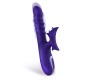 Action No. Fourteen Telescopic Undulating Vibe with High Frequency Tongue Liquid Silicone USB