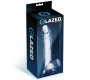 Glazed Reālistisks dildo ar sēkliniekiem kristāla materiāls 22 cm