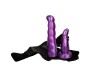 Baile Double Penetration Strap-On Purple