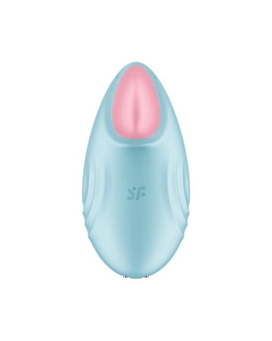 Satisfyer Tropu uzgalis ar APP Connect Light Blue