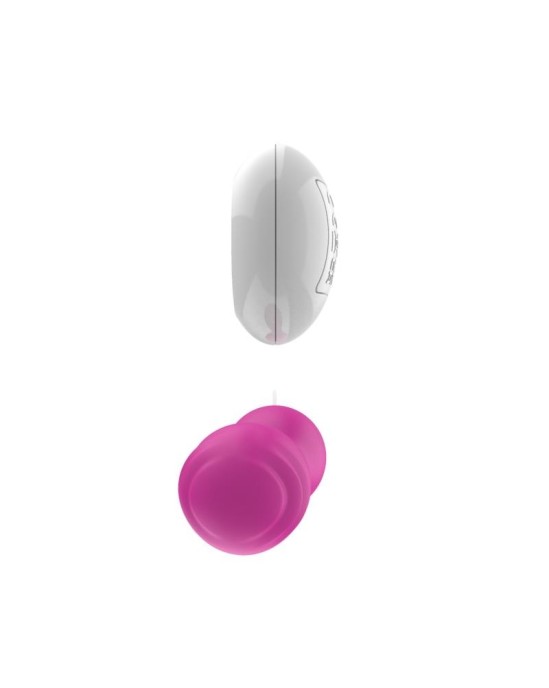 A-Gusto Vibrating Egg with Remote Control USB Pink