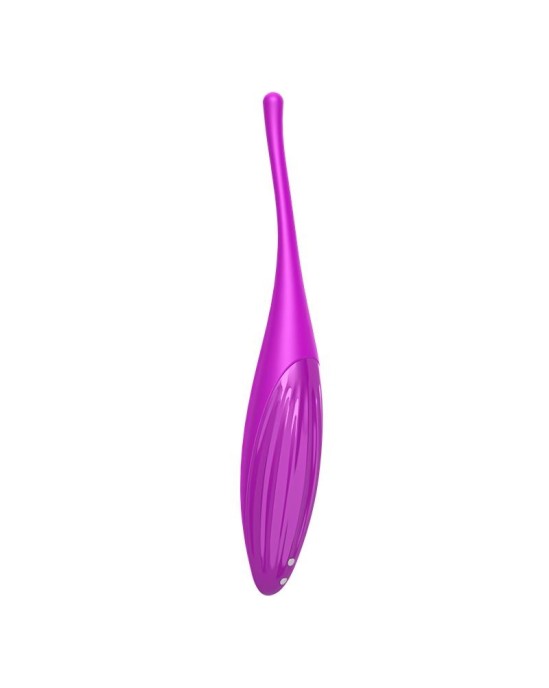 Satisfyer Twirling Joy rotējošs stimulators ar APP Fuchsia