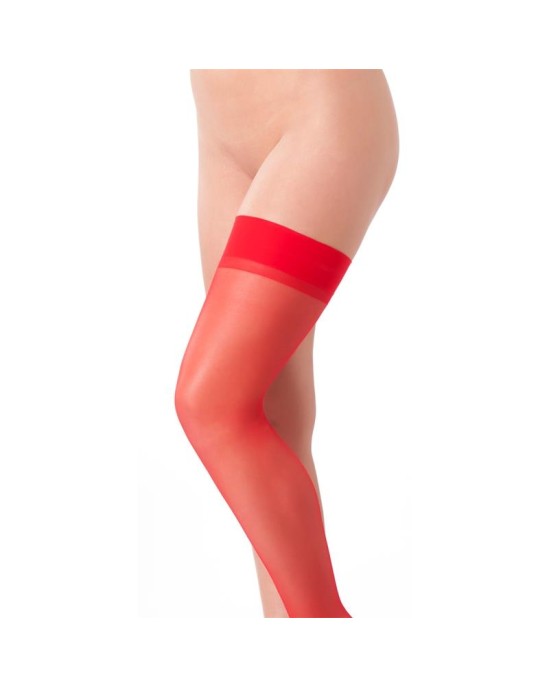 Amorable Rimba Stockings Red One Size