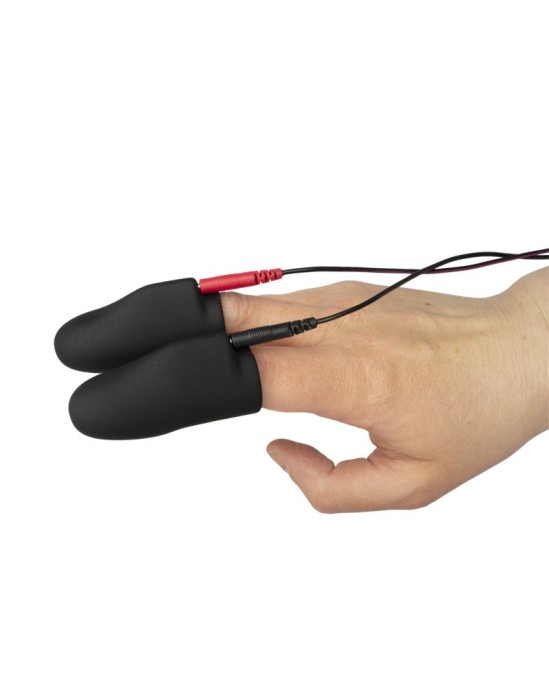 Electrastim Explorer Silicone Noir Finger Sleeves