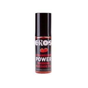 Eros Strawberry Power Warming masāžas eļļa 100 ml