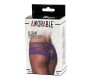 Amorable Wide Panties Corset Type Purple One Size