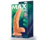 Max & Co Sam Realistic Dildo with Testicles 7.1 Flesh