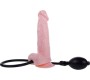 Baile Stimulating INFLATABLE REALISTIC DILDO WITH SUCTION CUP