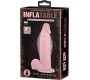 Baile Stimulating INFLATABLE REALISTIC DILDO WITH SUCTION CUP