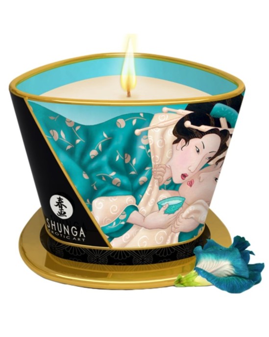 Shunga Body Power SHUNGA - ISLAND BLOSSOMS MASSAGE CANDLE 170 ML