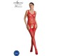 Passion Woman Bodystockings PASSION - ECO COLLECTION BODYSTOCKING ECO BS008 RED