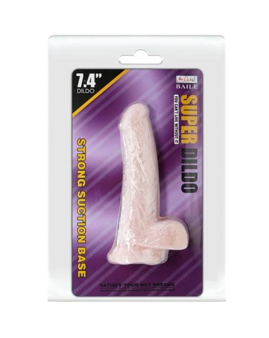 Baile Dildos BAILE - SUPER DILDO REĀLISTS DILDO MĪSTA 18.8 CM