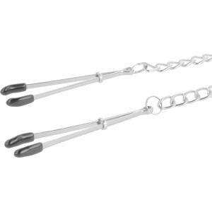 Darkness Sensations DARKNESS - ADJUSTABLE METAL NIPPLE Clamps