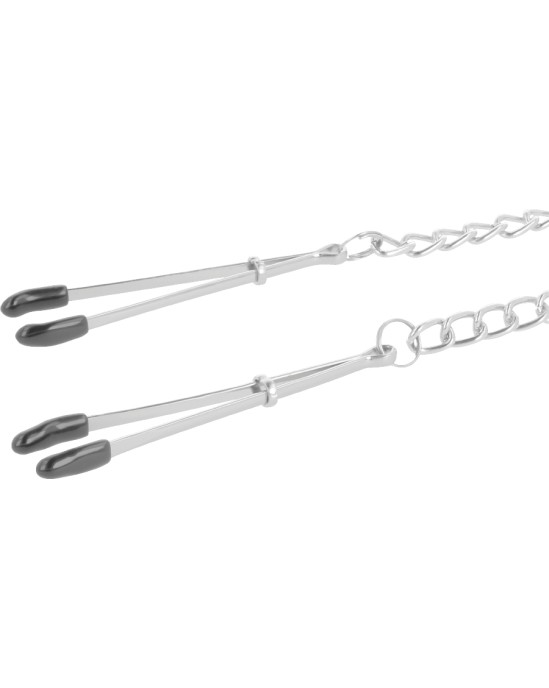 Darkness Sensations DARKNESS - ADJUSTABLE METAL NIPPLE Clamps