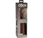 King Cock ELITE - REALISTIC SILICONE DILDO 28 CM BROWN