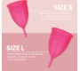 Intimichic MENSTRUAL CUP MEDICAL GRADE SILICONE SIZE S