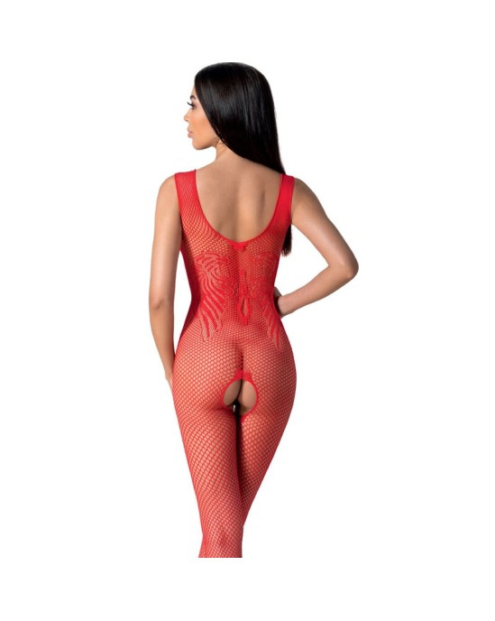 Passion Woman Bodystockings PASSION - BS098 RED BODYSTOCKING VIENS IZMĒRS