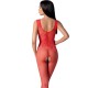 Passion Woman Bodystockings PASSION - BS098 RED BODYSTOCKING ONE SIZE