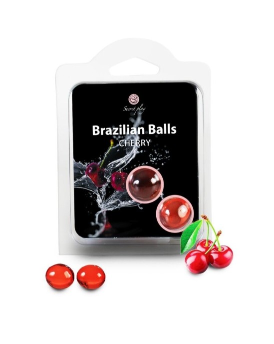 Secretplay Cosmetic SECRETPLAY - BRAZILIAN BALLS CHERRY